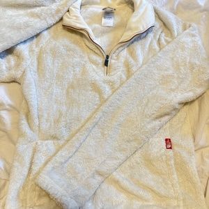 The North Face soft quarter zip pull over